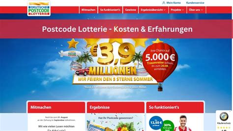 postcode lotterie 3 lose kosten